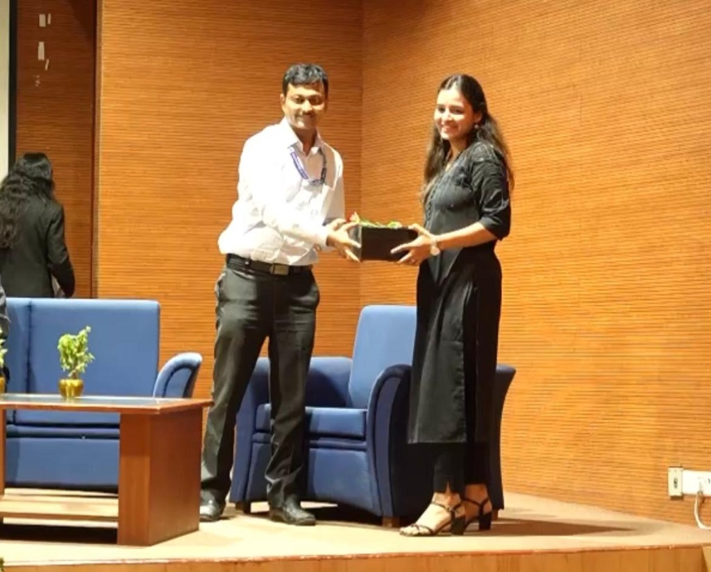 Advocate Astha Goel felicitated as Judge for the National Trademark Opposition Competition